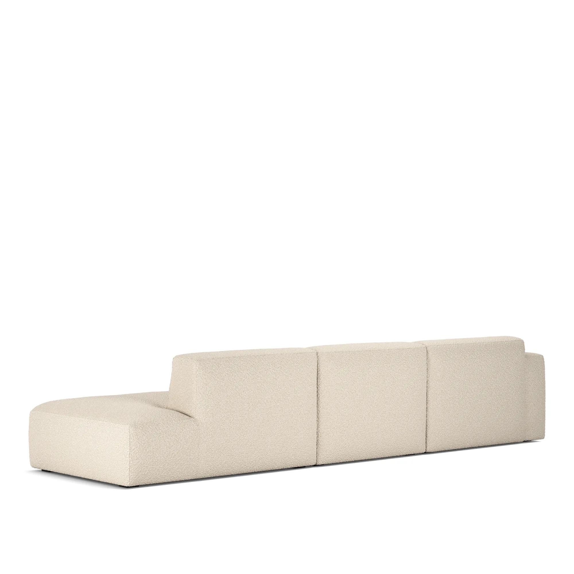 Brick 3-seters sofa sjeselong åpen ende høyre - 7