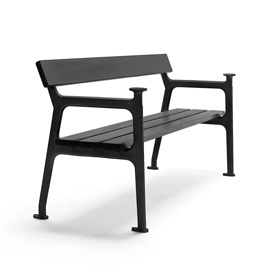 Vilamoura Sofa Grå Lakkert Furu