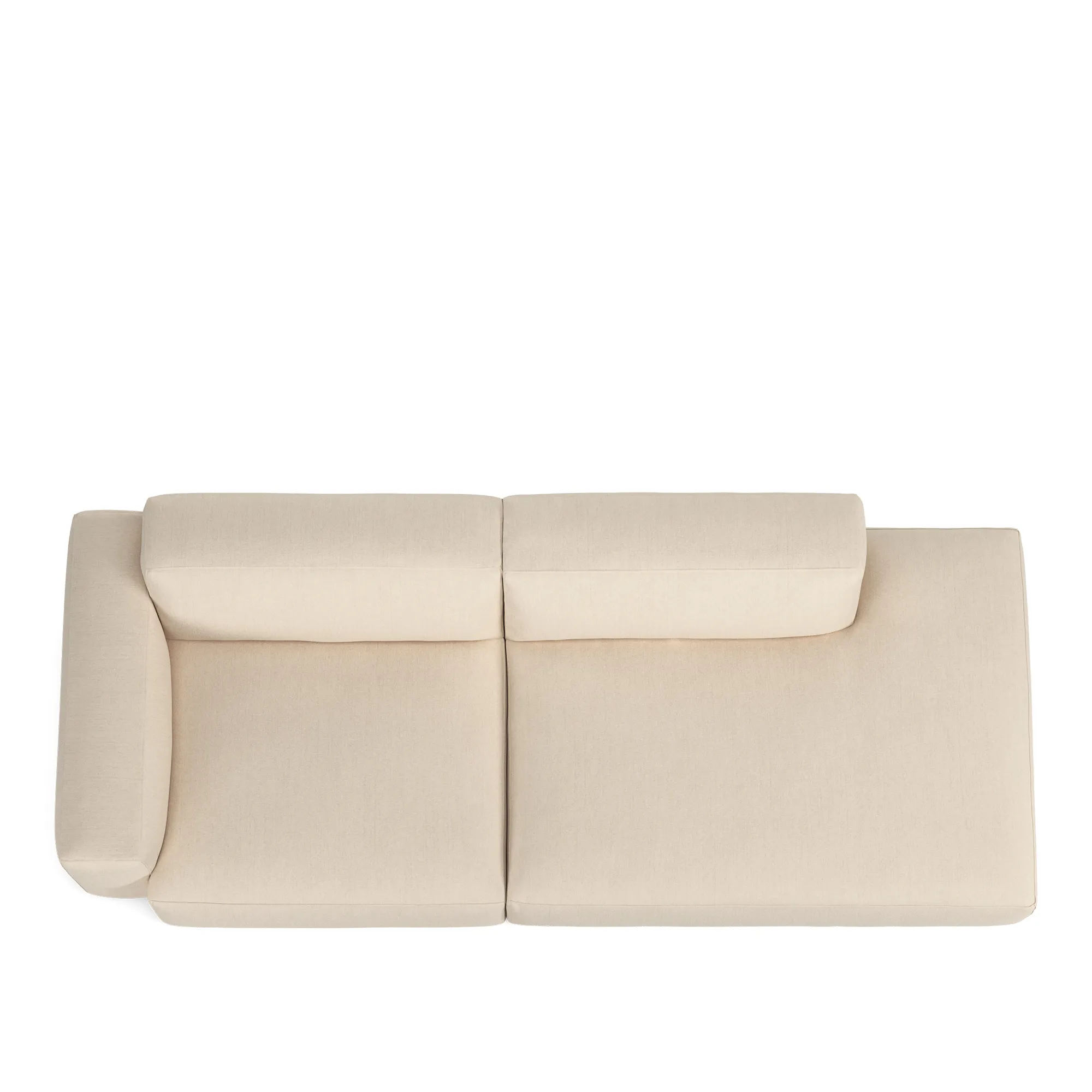 Brick 2-seters sofa åpen ende høyre - 8