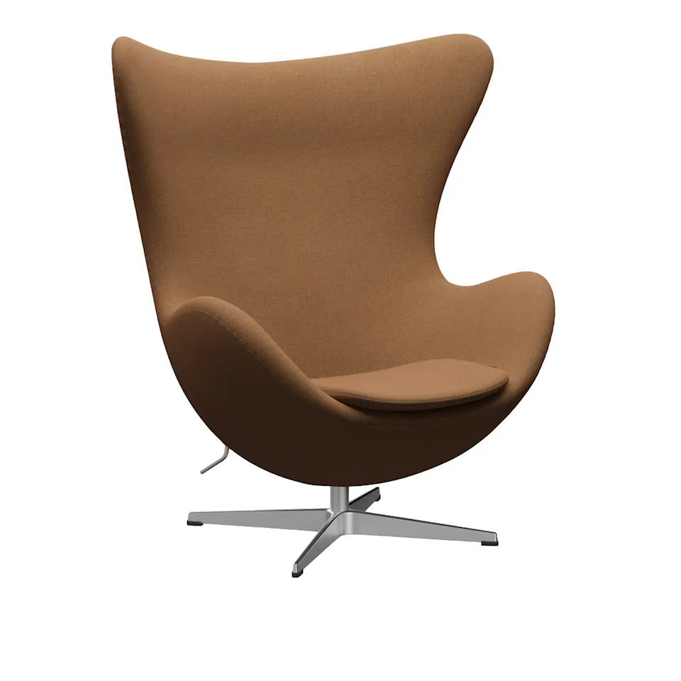 3316 Egget lenestol Satin Polished