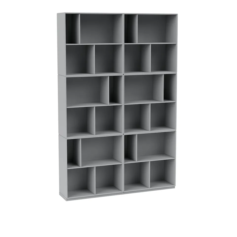 Montana Selection Read Spacious bokhylle sokkel 3 cm