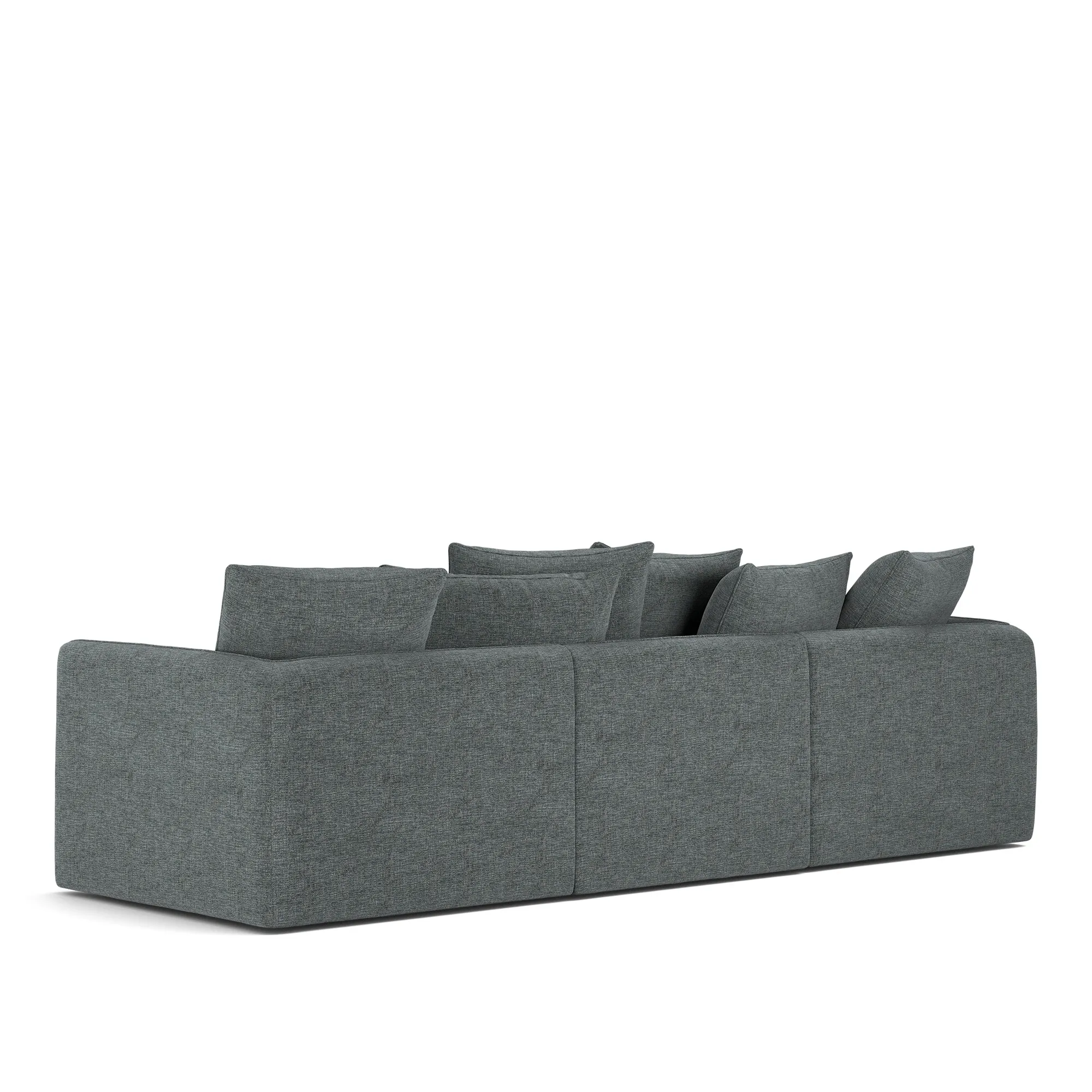 Pavarotti 01 3-seters sofa med fotskammel - 7