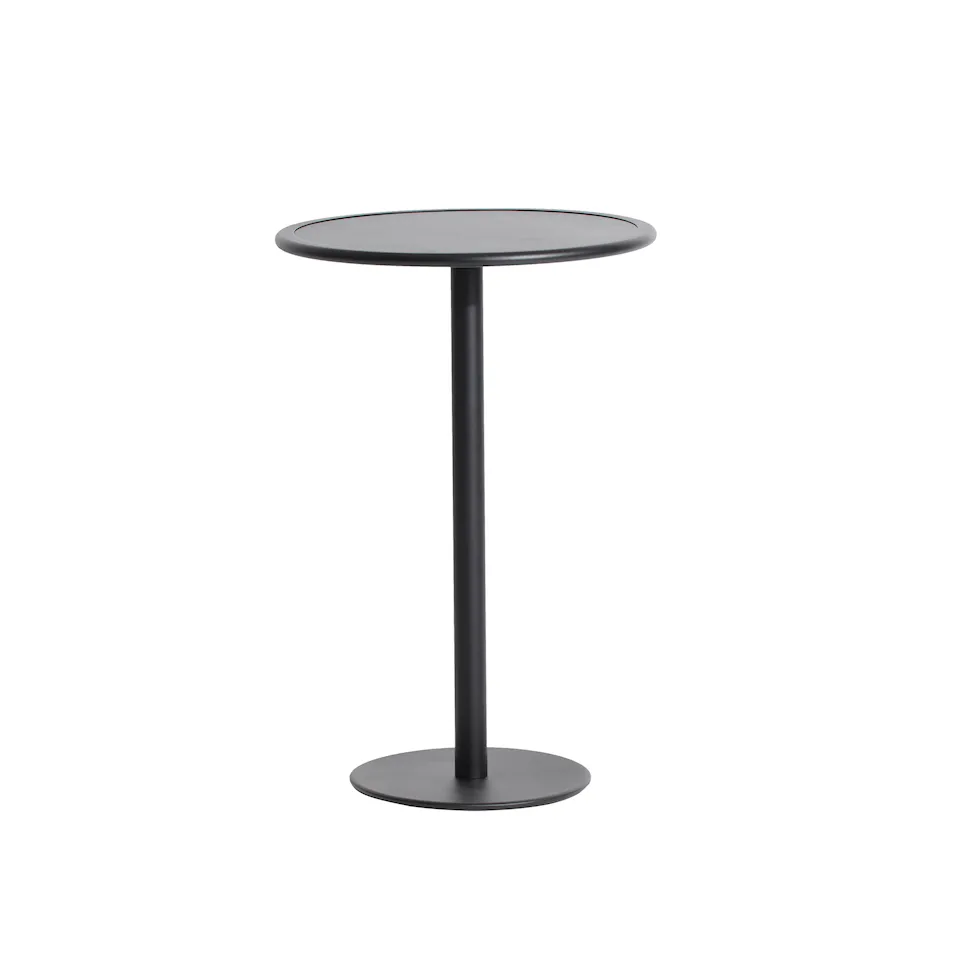 Week-End Round Bistro Table, Black