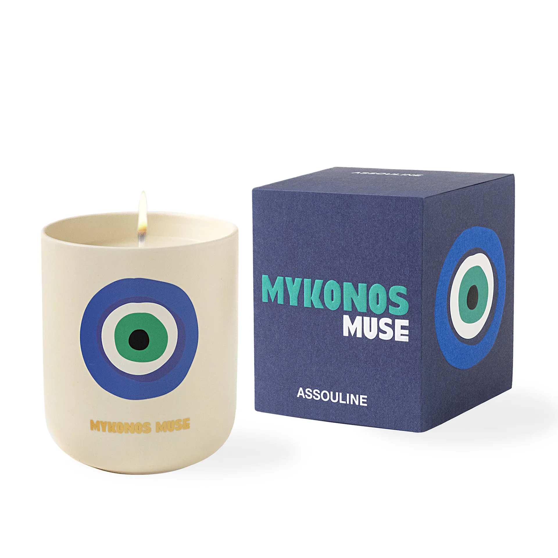 Mykonos Muse duftlys - Assouline - NO GA