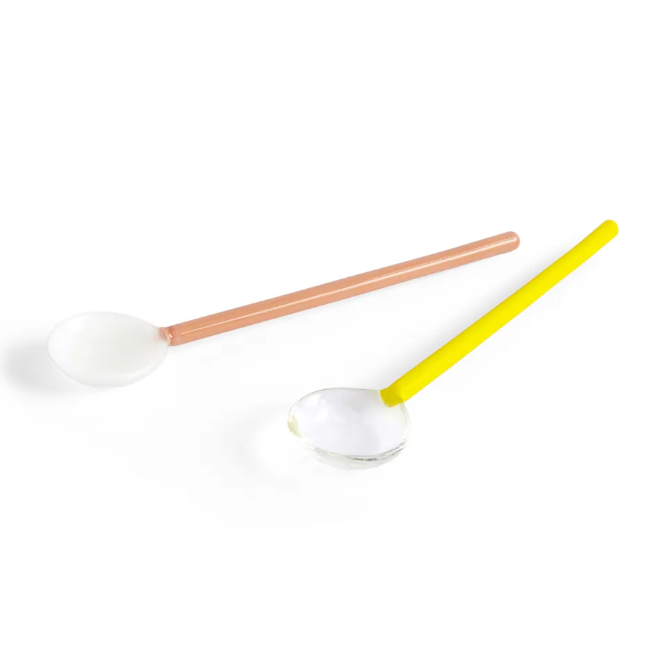 Round glassskjeer 2-pakning