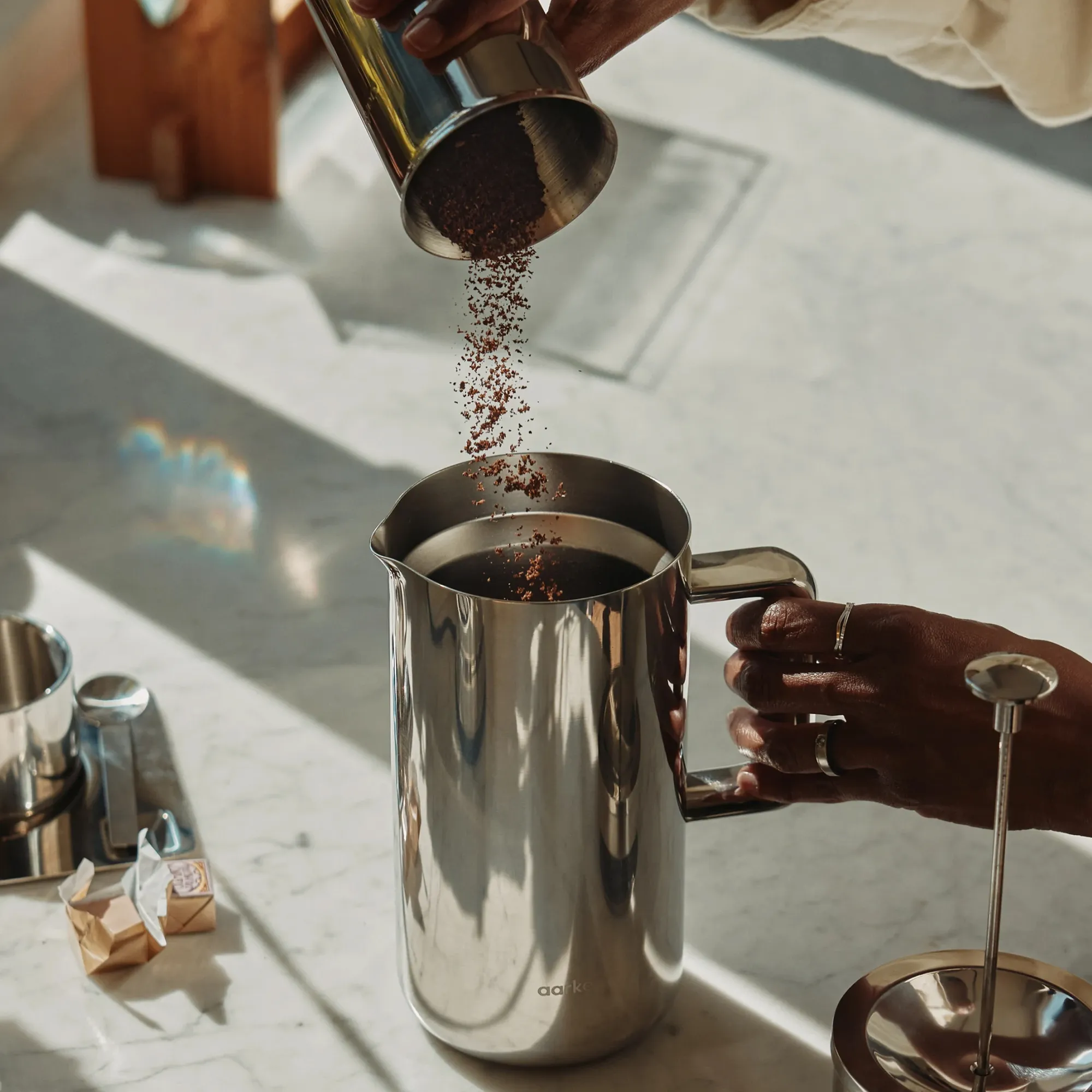 Coffee Press Stainless Steel kaffepresse - 5