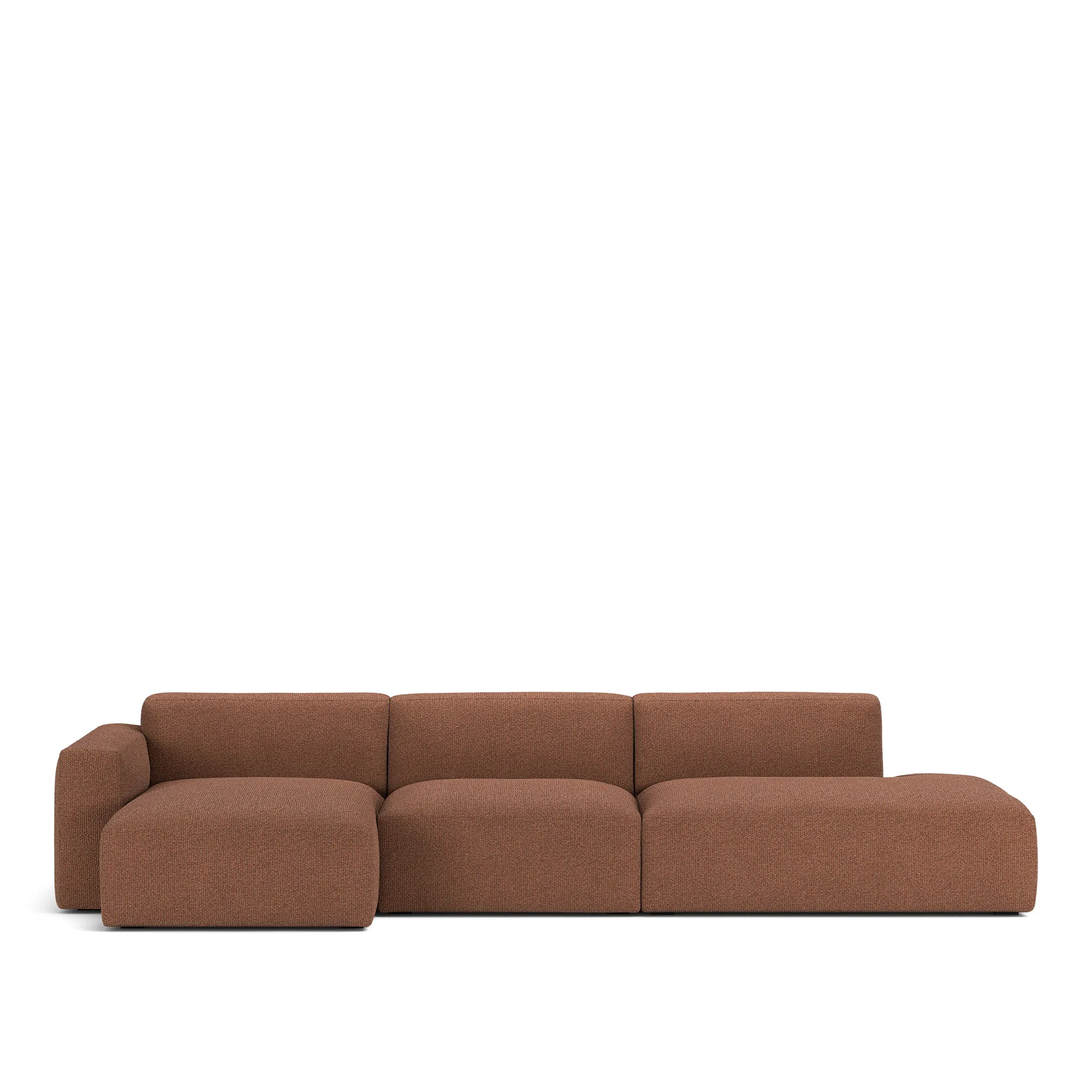 Brick 3-seters sofa sjeselong åpen ende høyre - 1