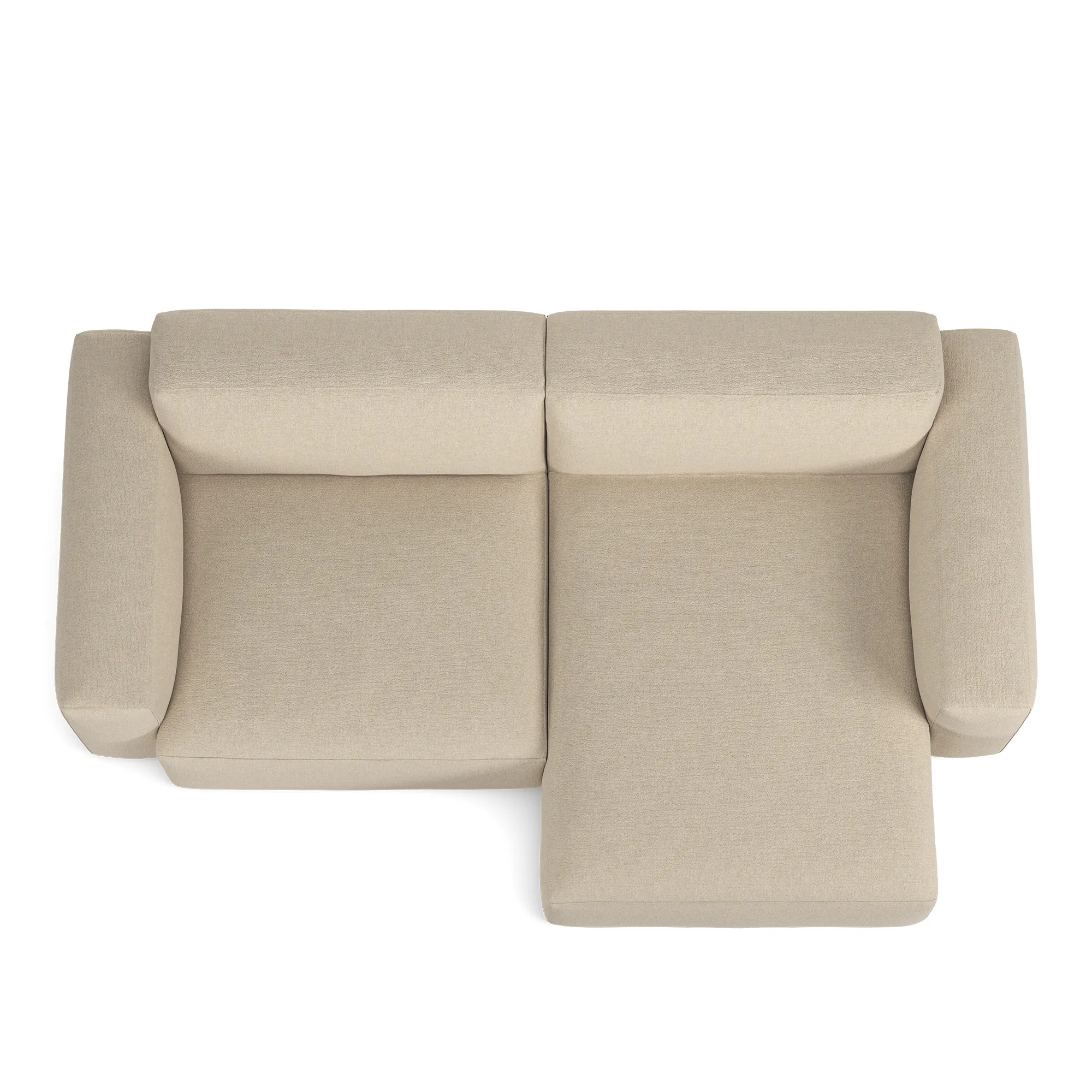 Brick 2-seters sofa sjeselong høyre - 8