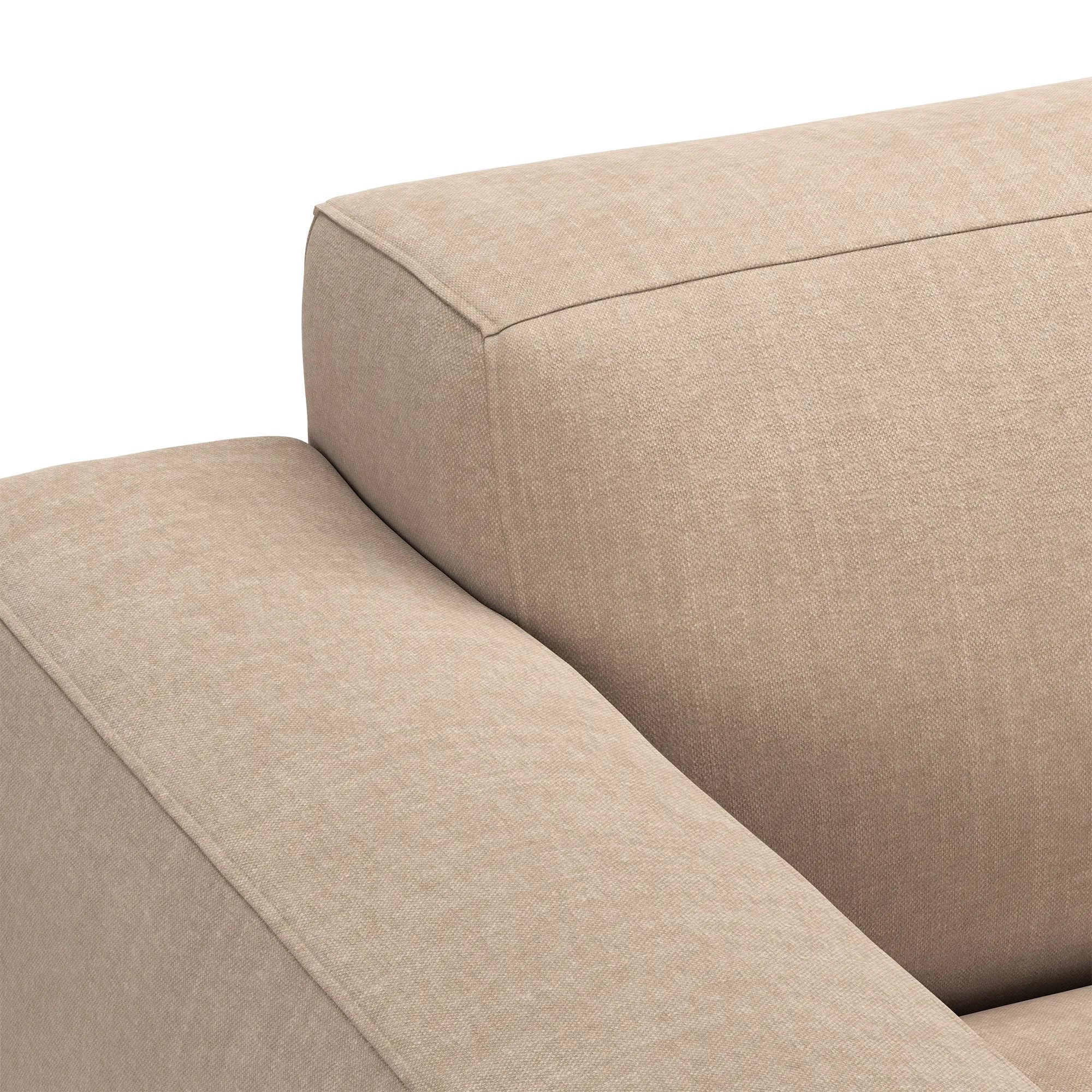 Brick 3-seters sofa sjeselong åpen ende høyre - 5