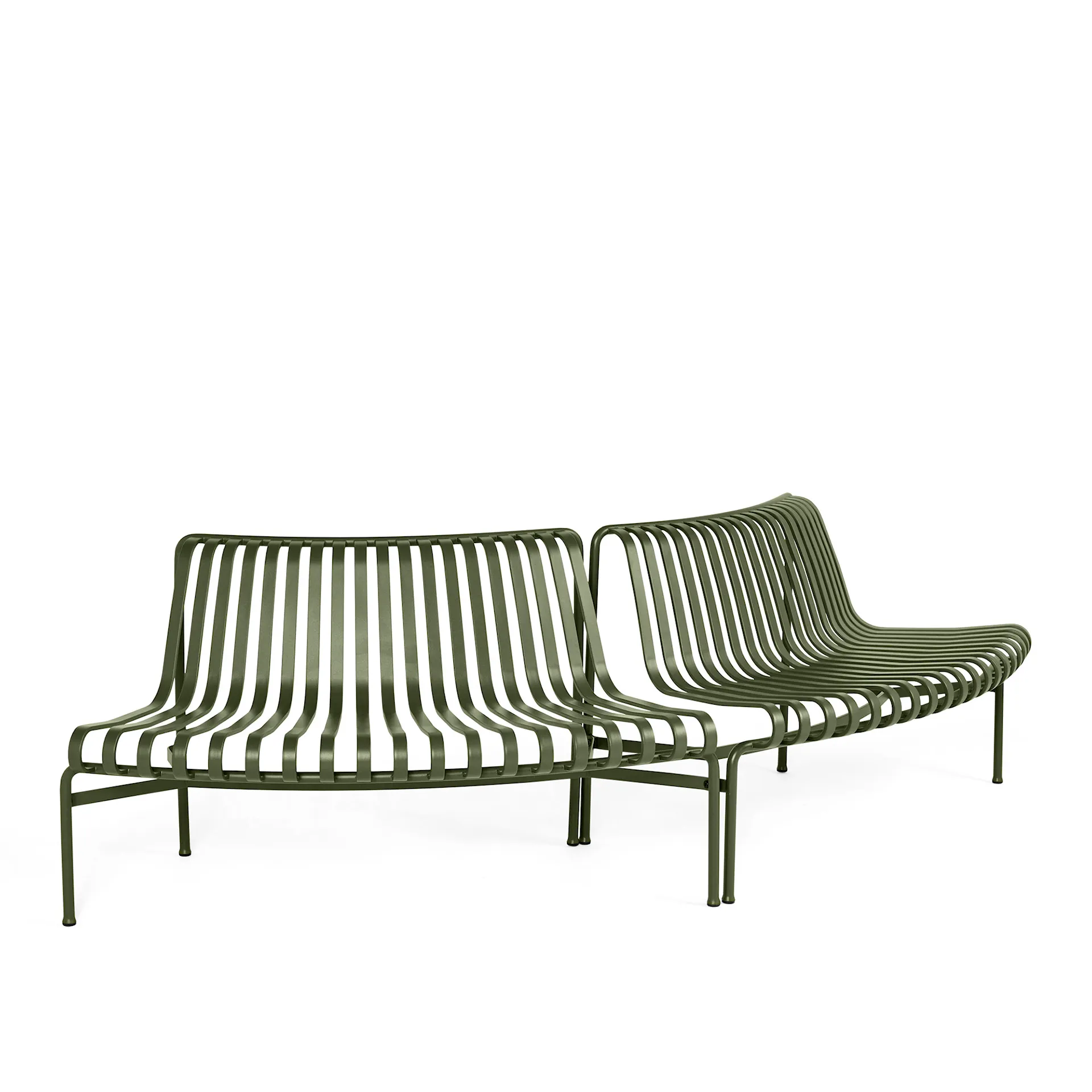 Palissade Park Dining Bench - Set of Two - HAY - Ronan & Erwan Bouroullec - NO GA