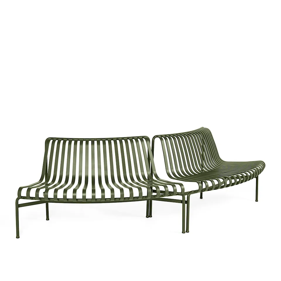 Palissade Dining parkbenk 2-pakk Out/Out