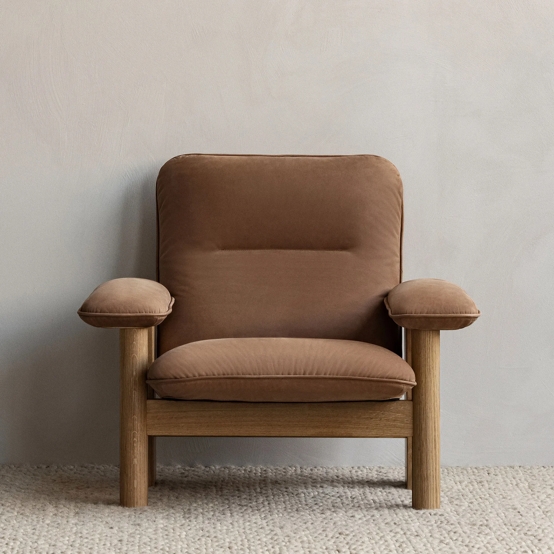 Brasilia Lounge Chair - Natural Oak - Audo Copenhagen - Anderssen & Voll  - NO GA