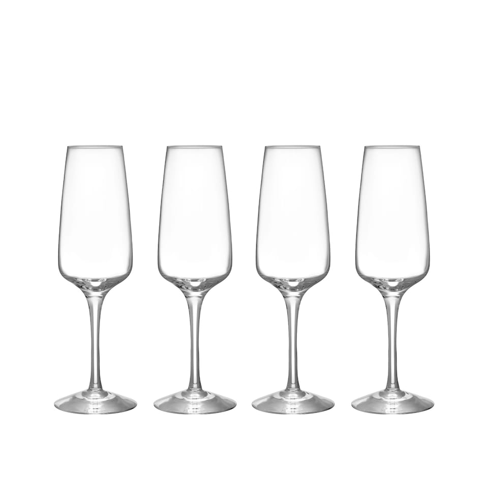 Pulse champagne glass 28 cl 4-pack