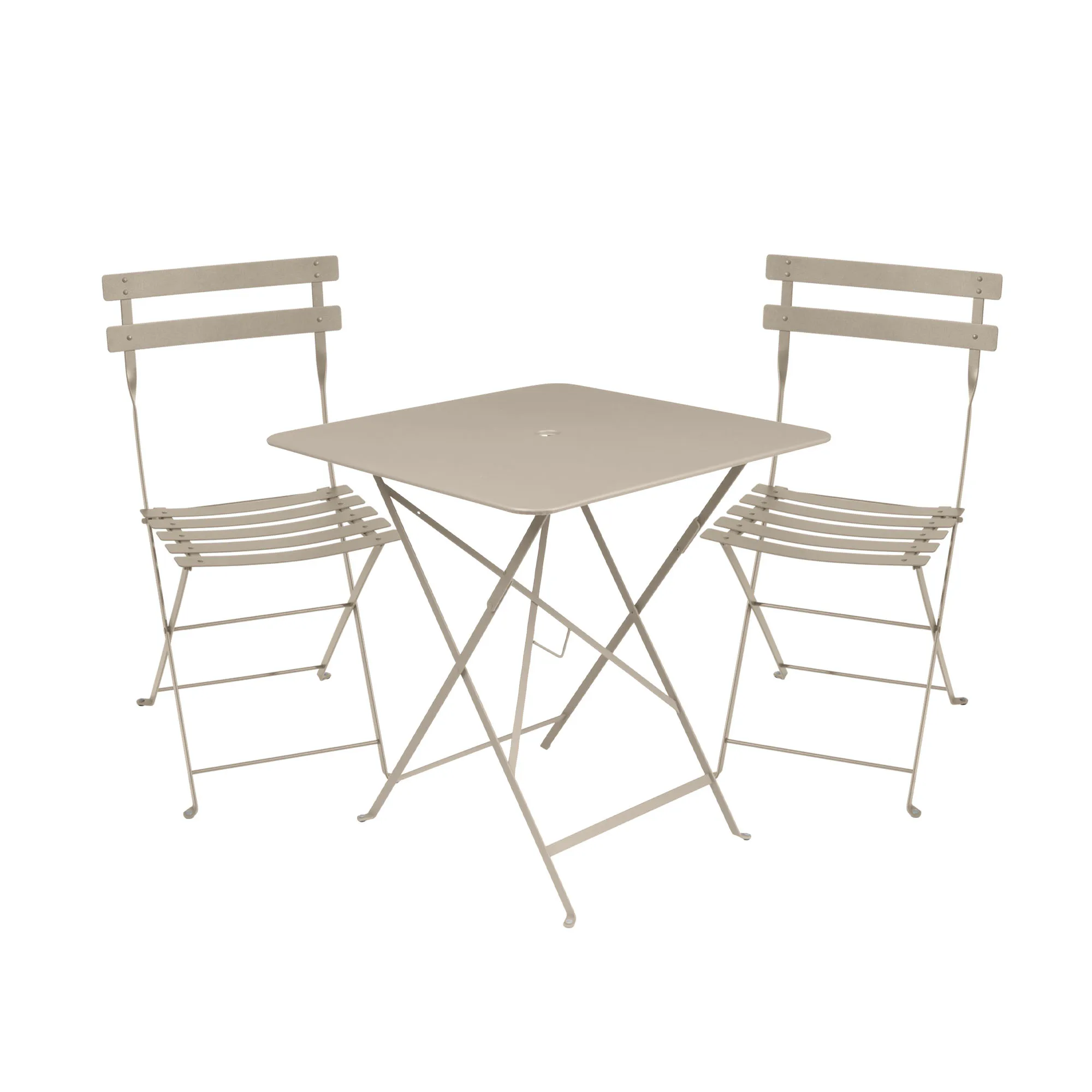 Bistro spisebord 71 cm og 2 stoler - 1