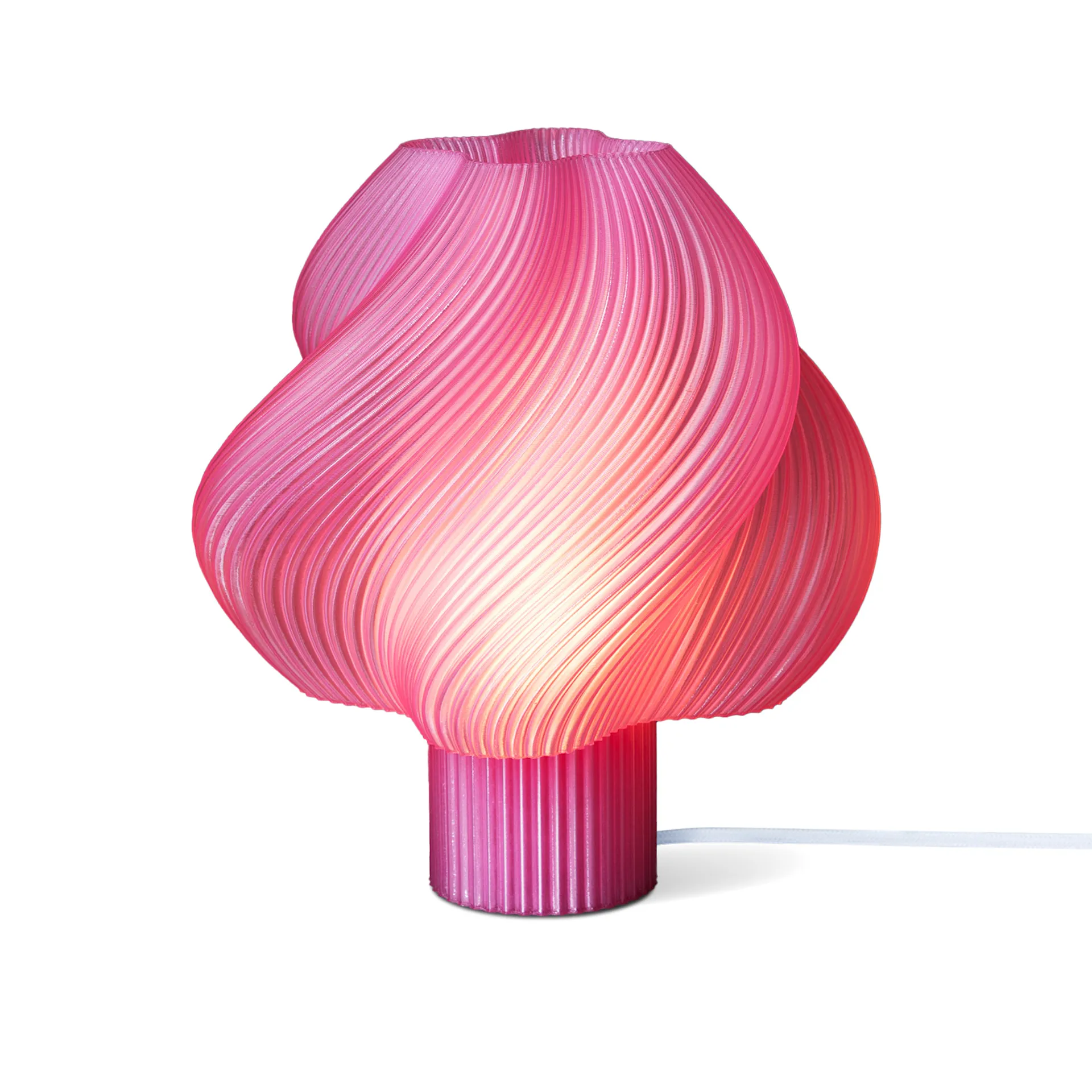 Soft Serve Table Lamp Grande - Rose Sorbet - Crème Atelier - NO GA