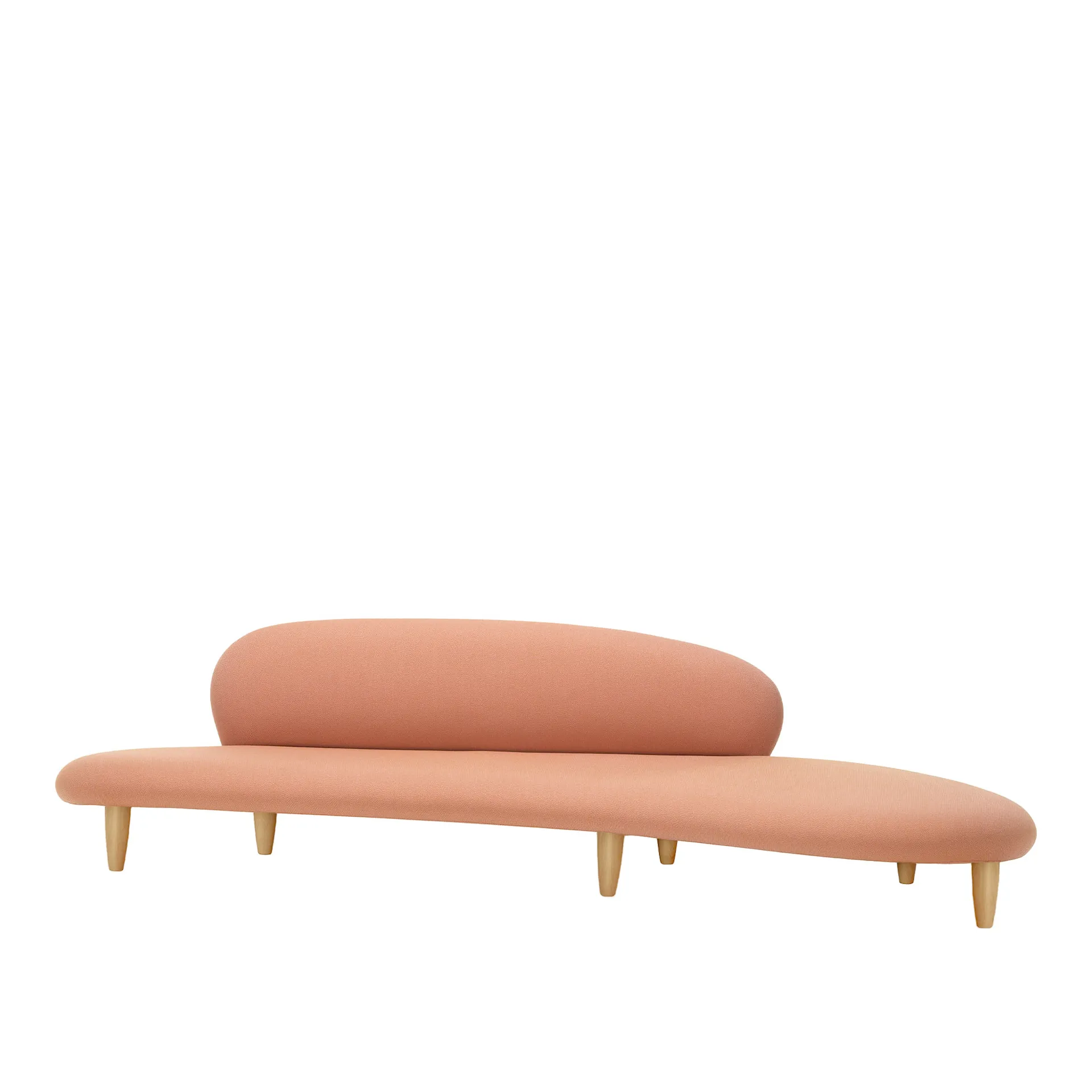 Freeform Sofa - Pale Rose Cognac - Vitra - Isamu Noguchi - NO GA