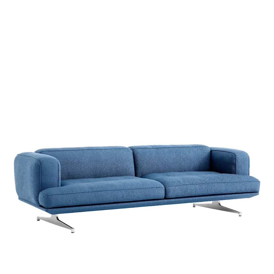 Inland AV23 3-seters sofa aluminium