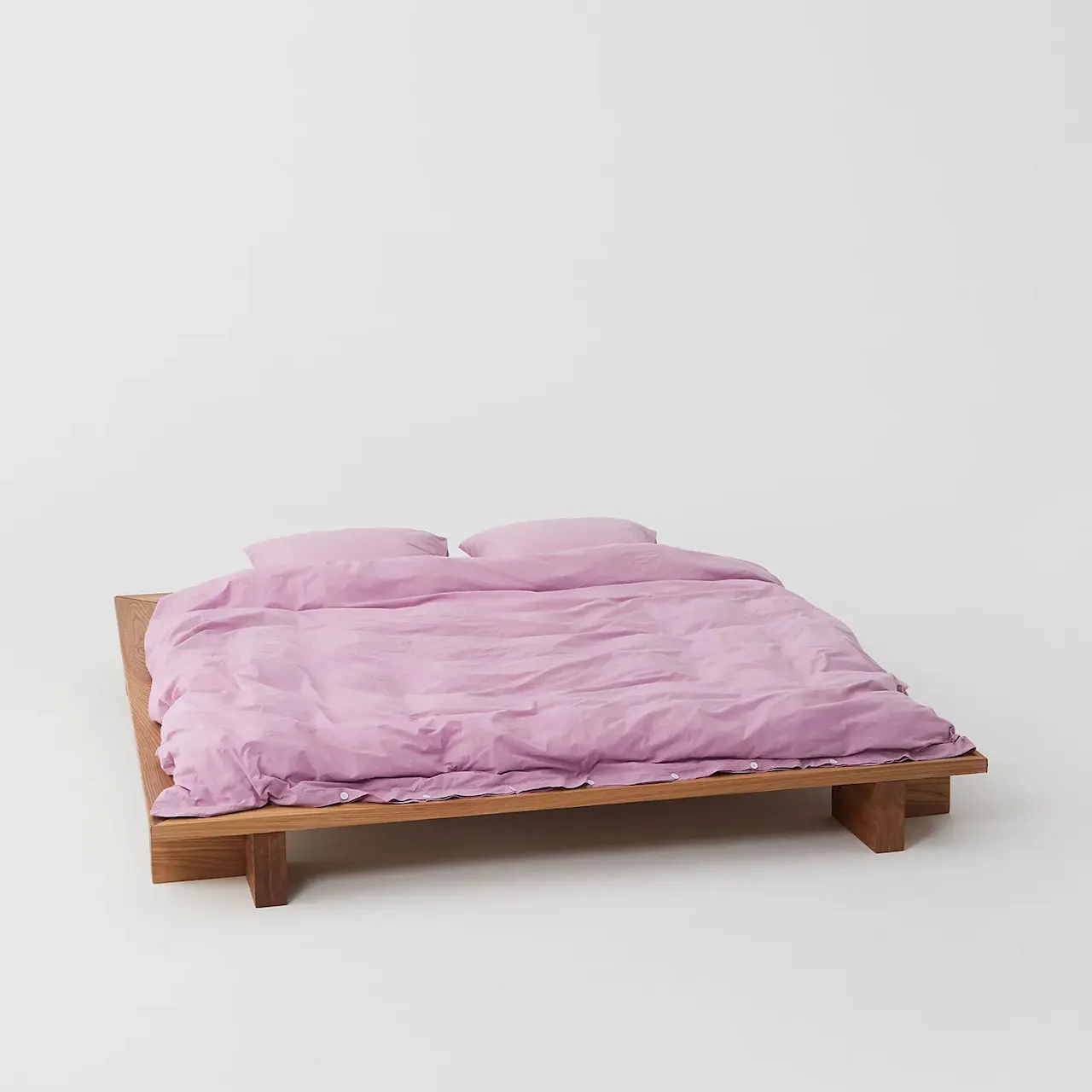 Percale Pillow Case Mallow Pink