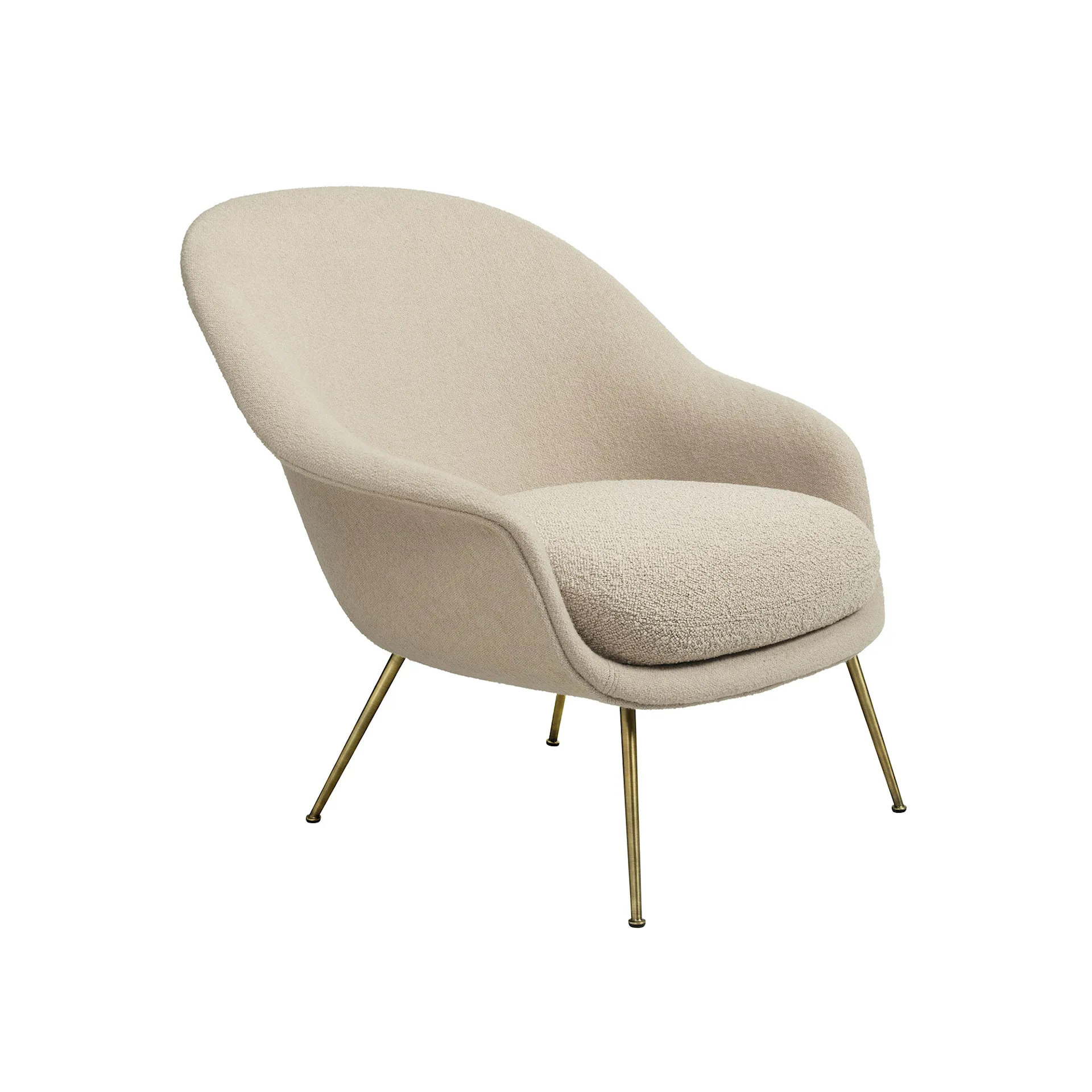 Bat Lounge Chair - Lav Rygg - Gubi - GamFratesi - NO GA