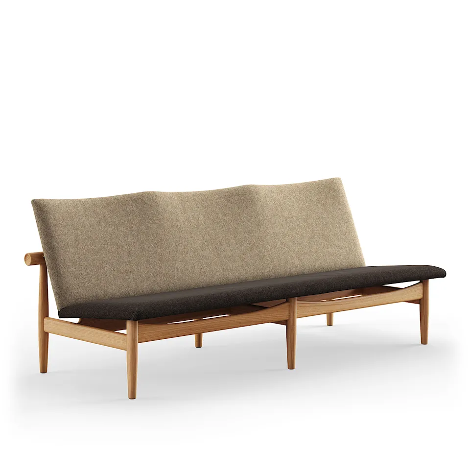 Japan sofa 3-sits Dark oiled oak
