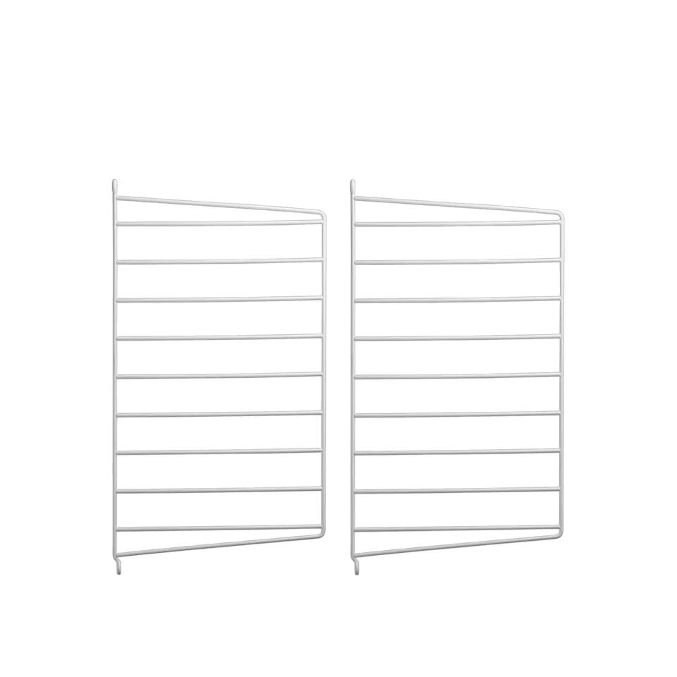 Veggavl 50x30cm 2-pack hvit