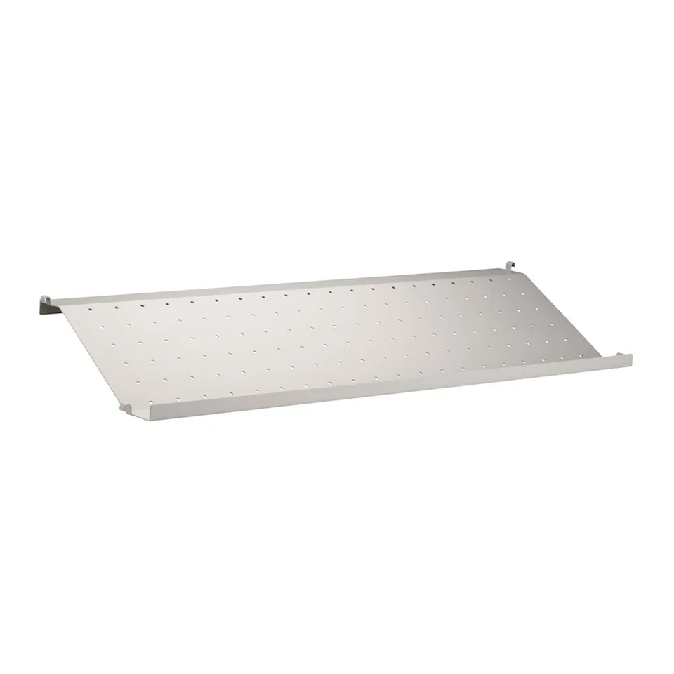 Skohylle i metall 78x30cm beige