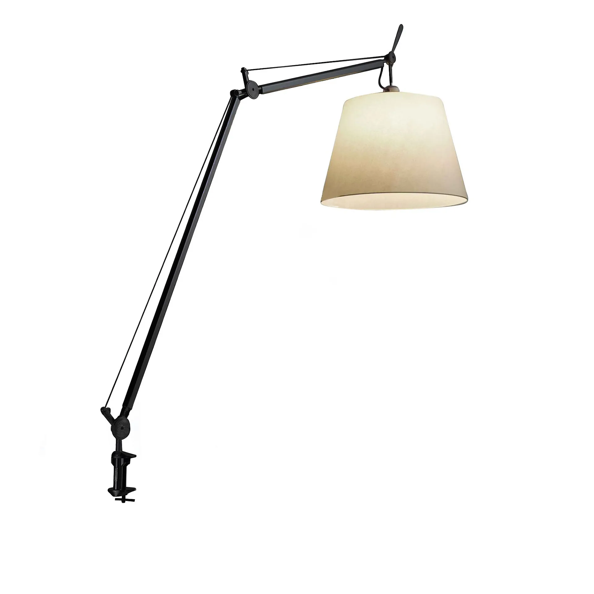 Tolomeo Mega Skrivebordslampe - Aluminium - Sort - Artemide - NO GA