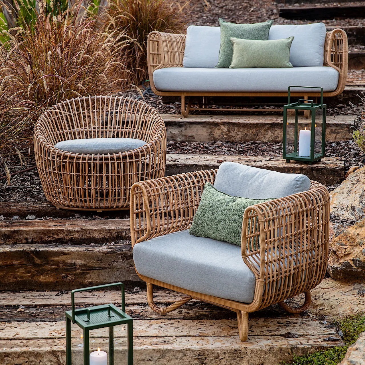 Nest Outdoor Loungestol Natural