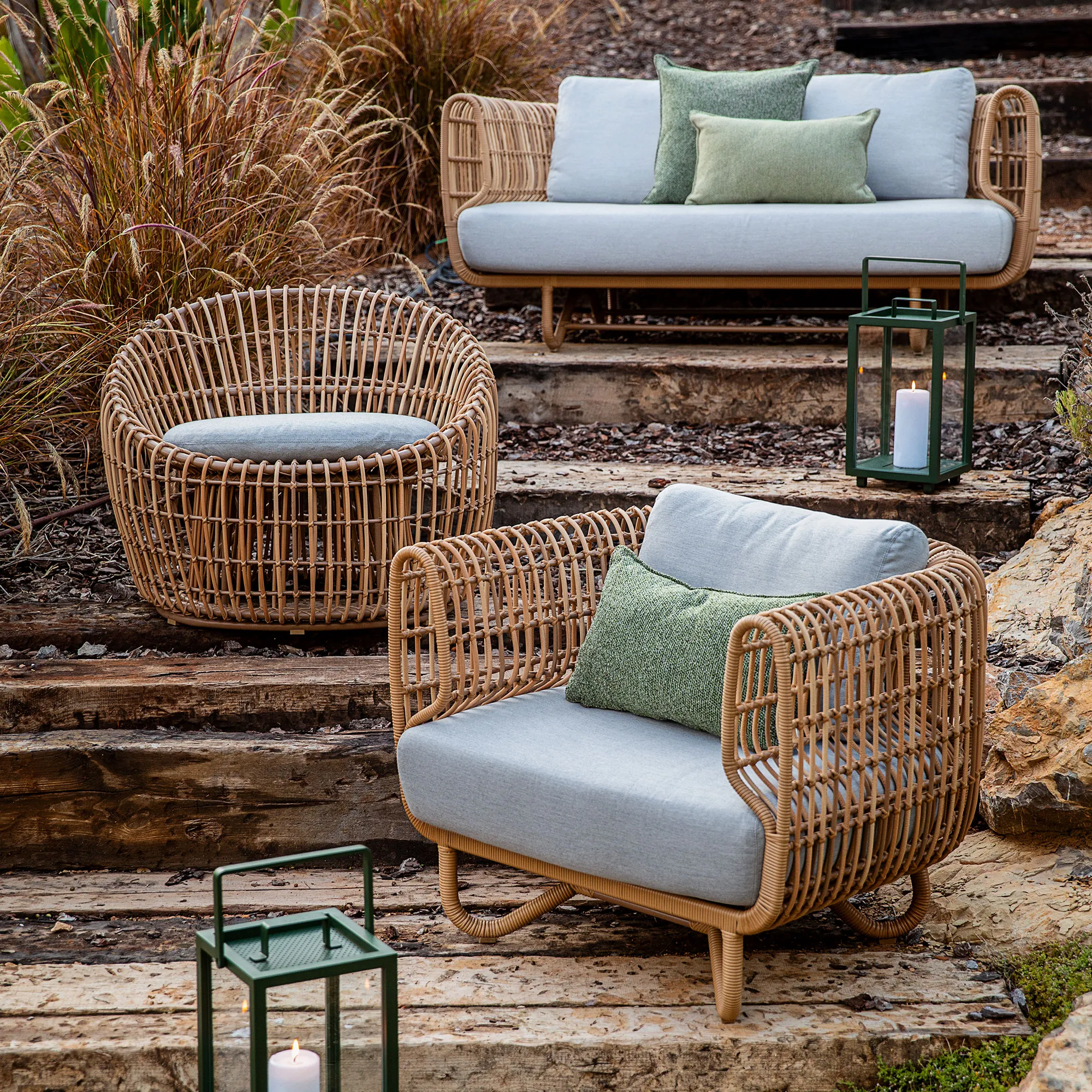 Nest Outdoor Loungestol Natural - 2