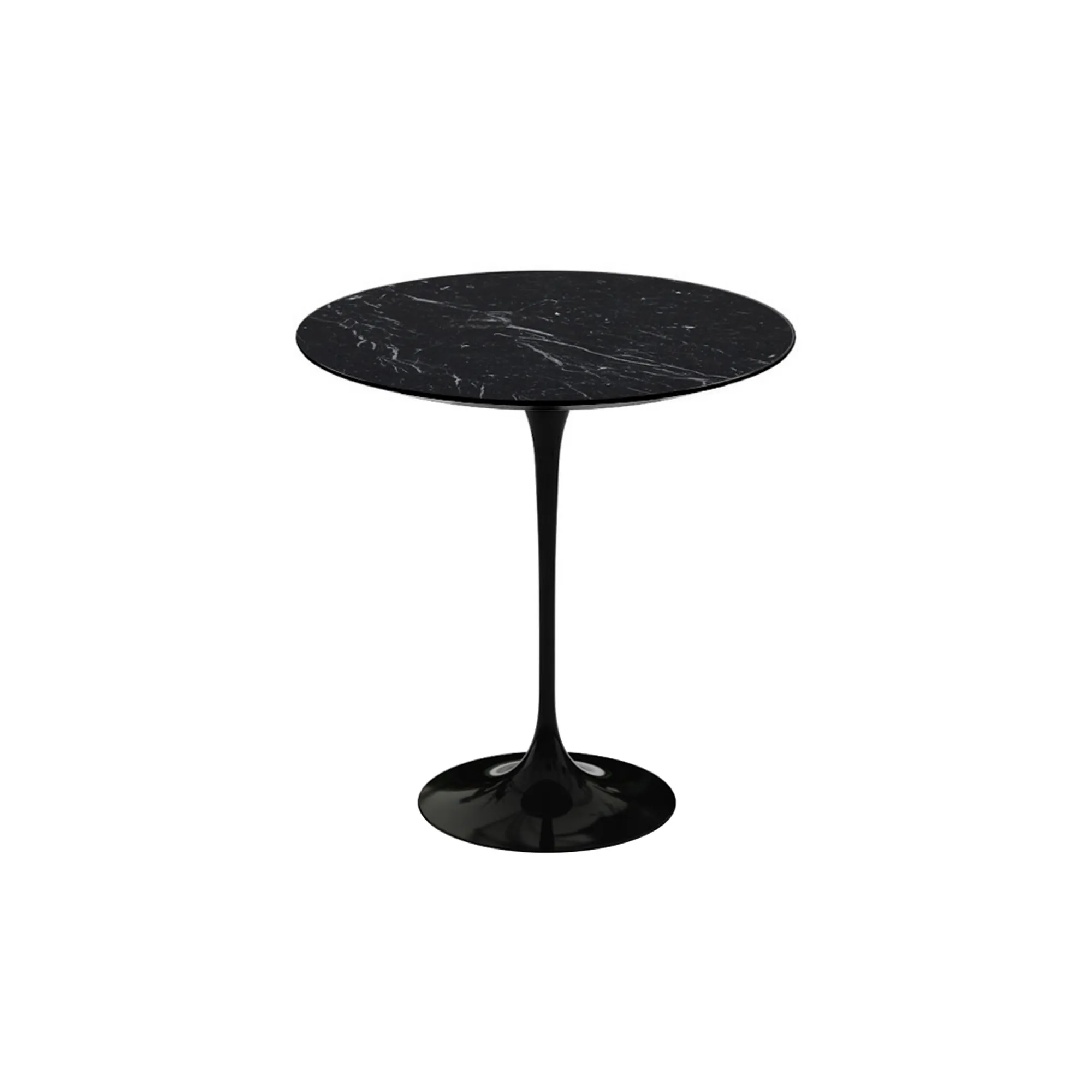 Saarinen Round sidebord Ø 51 cm Black - 1