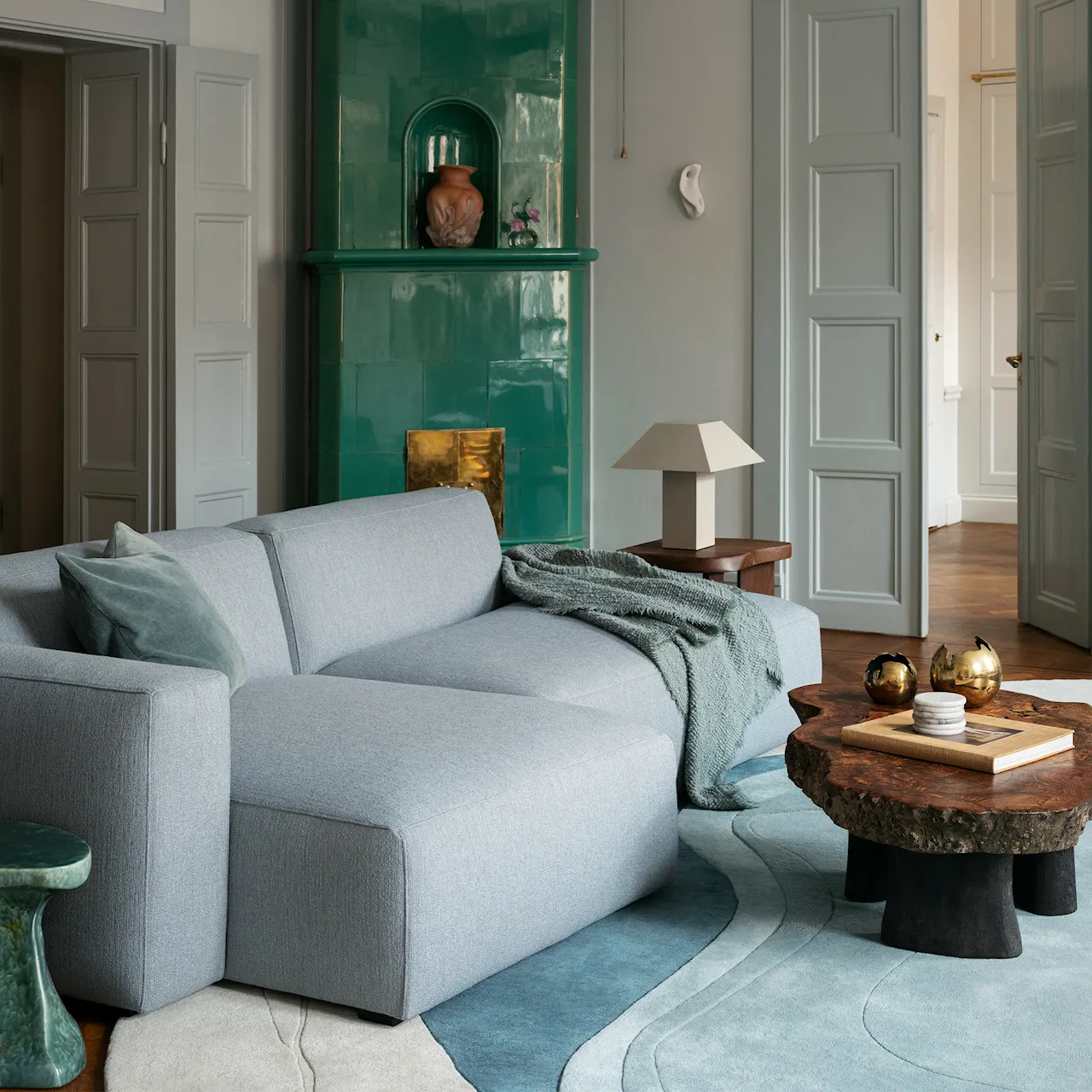 Brick 3-Seater