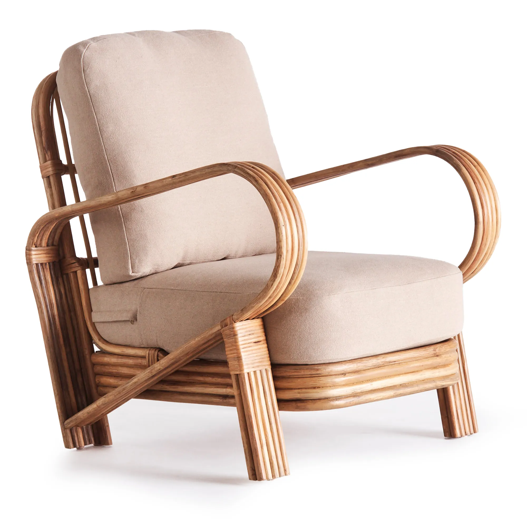 Bamboo Lounge Chair - 1