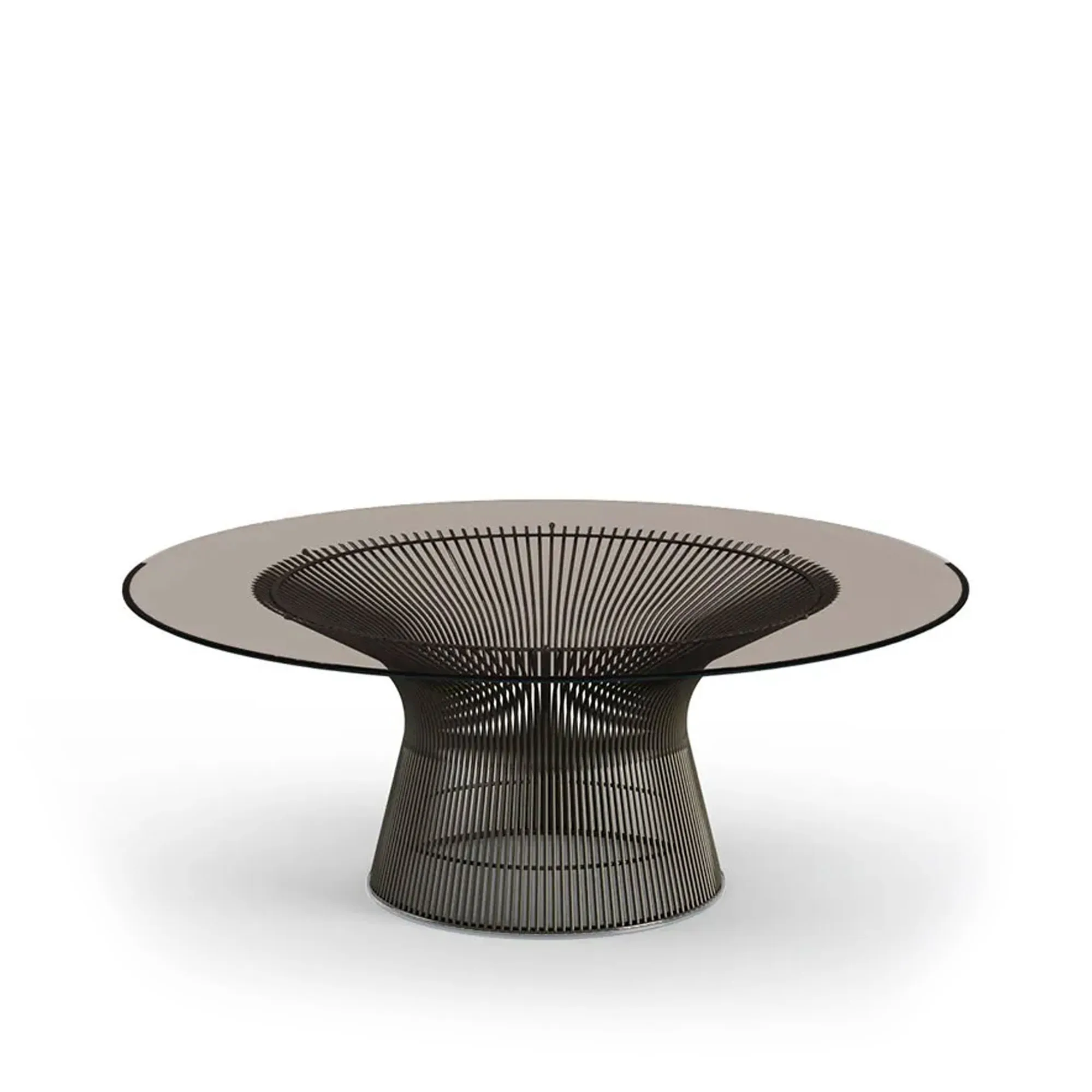 Platner salongbord Ø 107 cm Bronse Metallic - 1