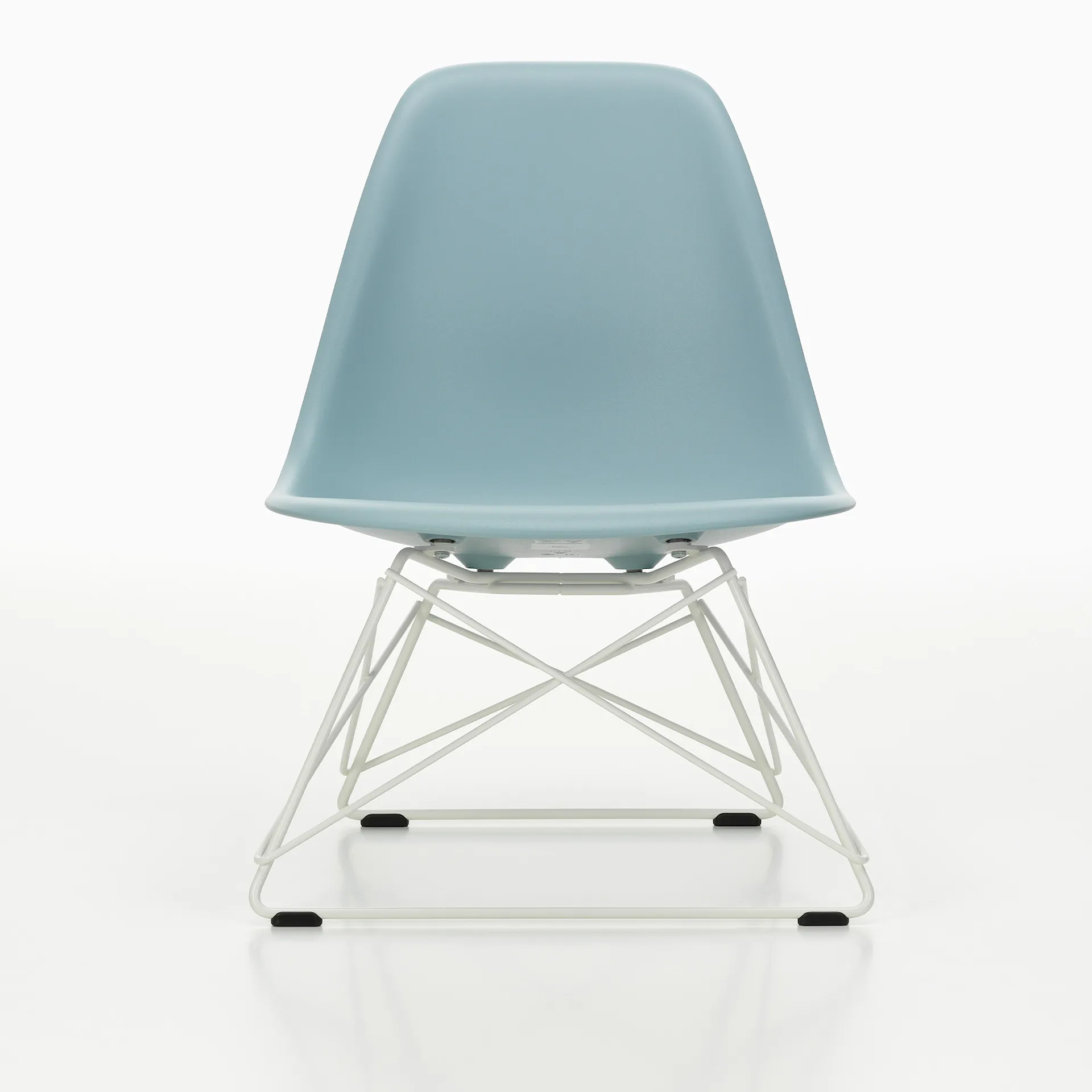 Eames RE Plastic Side Chair LSR stol Basic Dark - Vitra - Charles & Ray Eames - NO GA