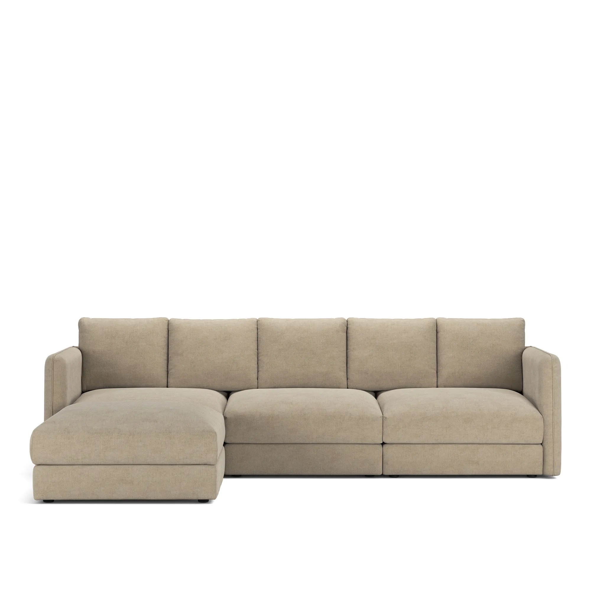 Pavarotti 02 3-seters sofa med fotskammel - 1