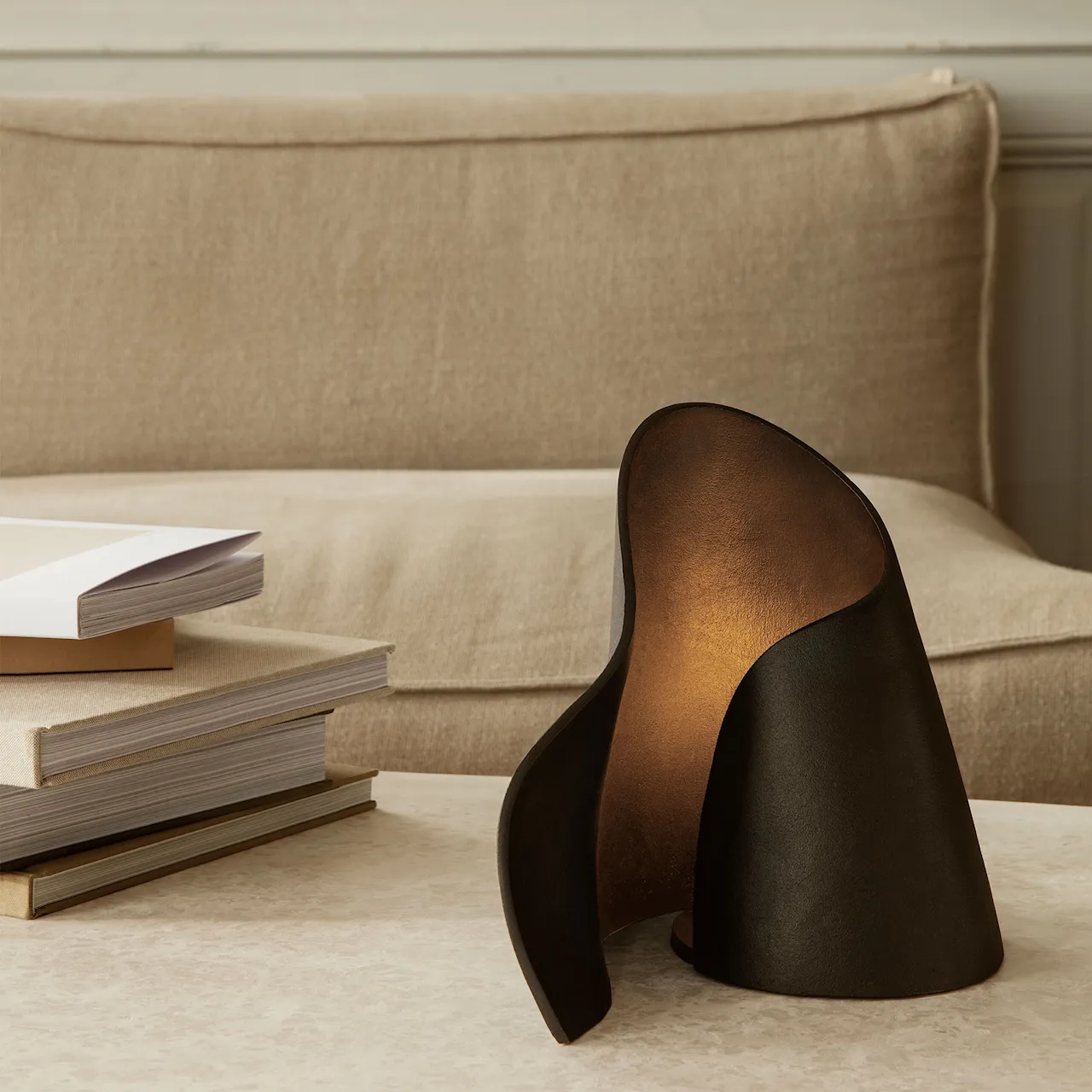 Oyster bordlampe