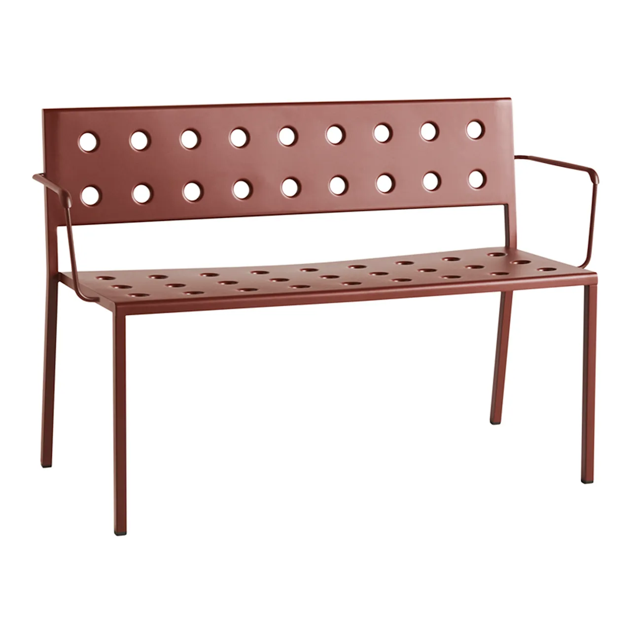 Balcony Dining Bench w. arm / Dark Forest