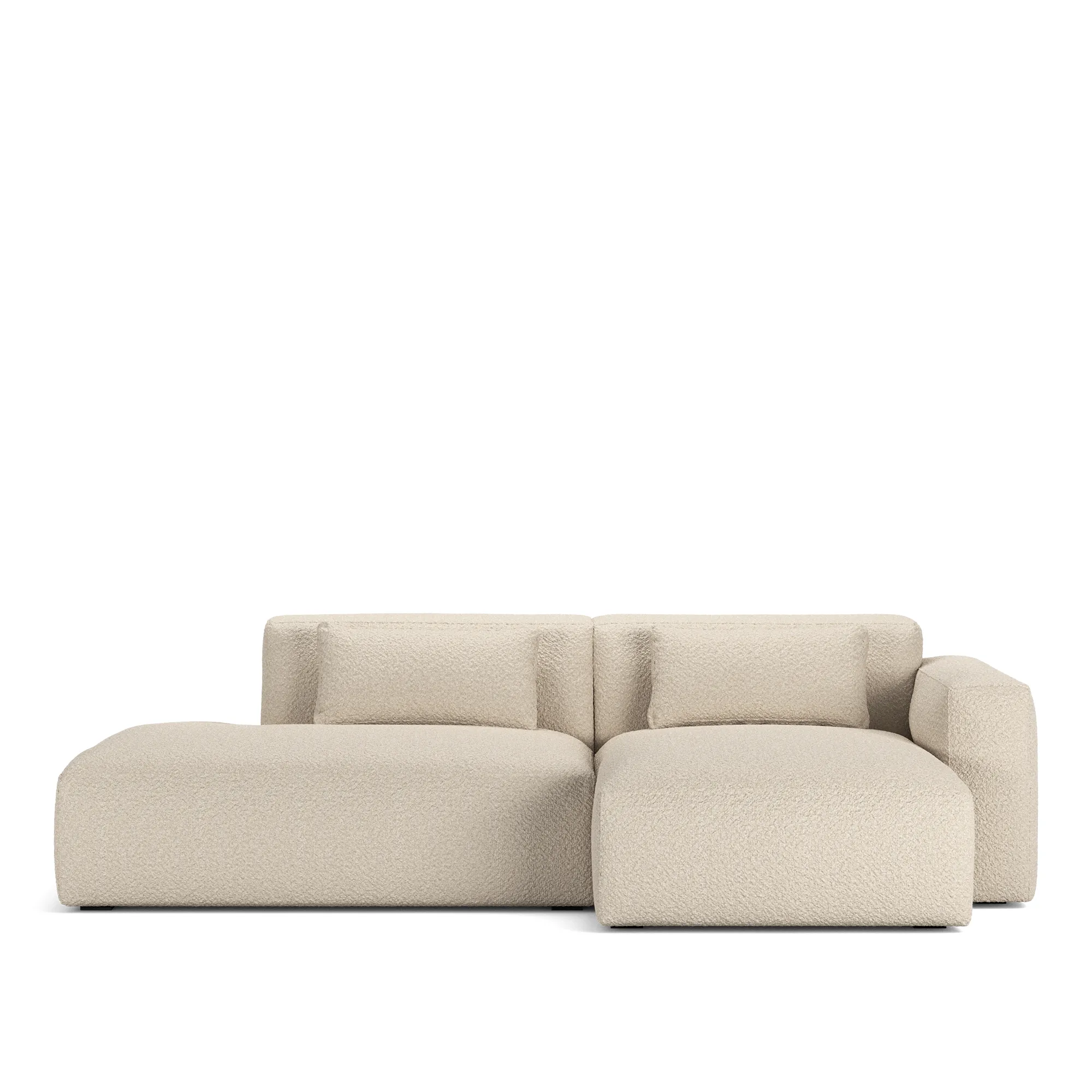 Brick 2-seters sofa sjeselong åpen ende venstre - 9