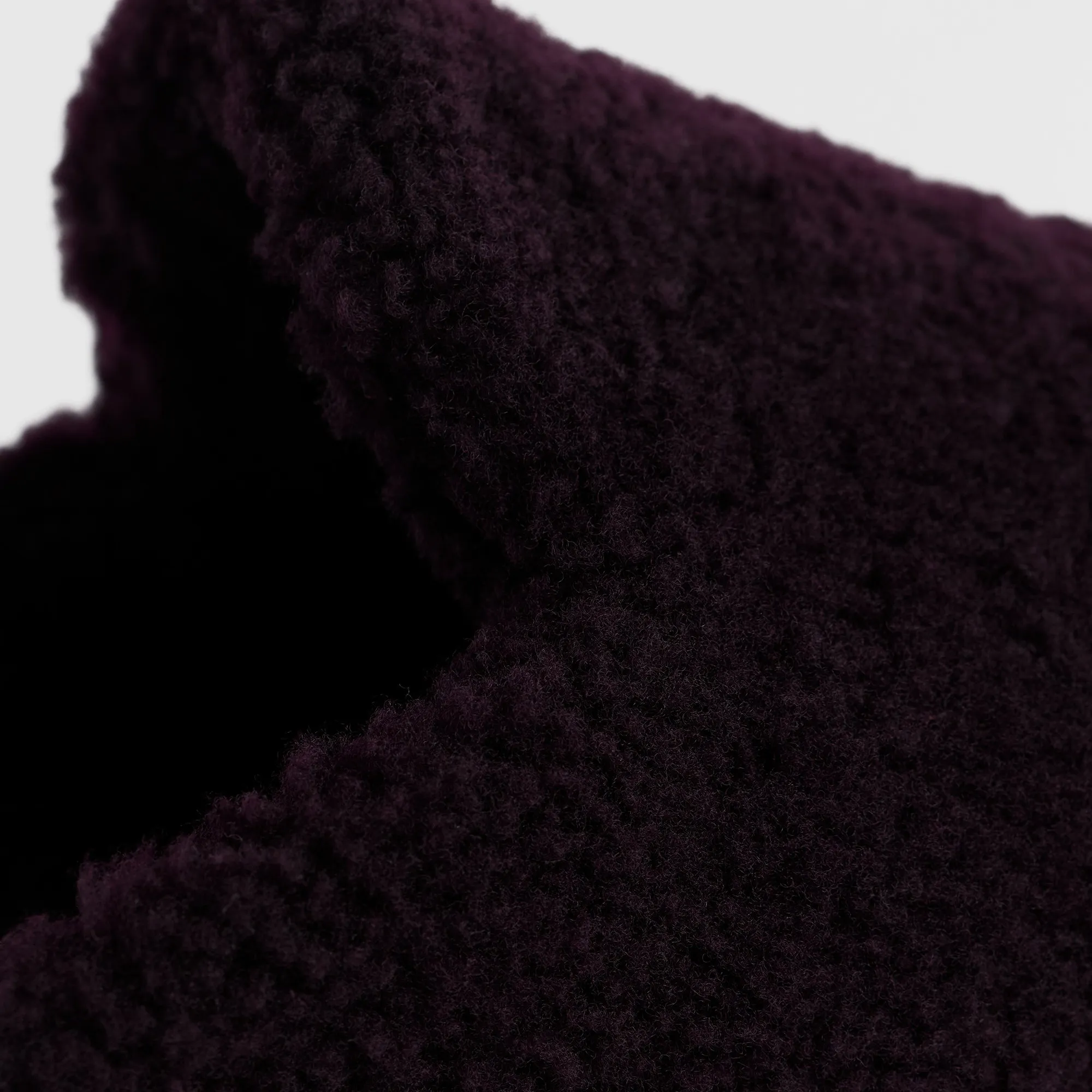 Shearling Wine tøfler - 7