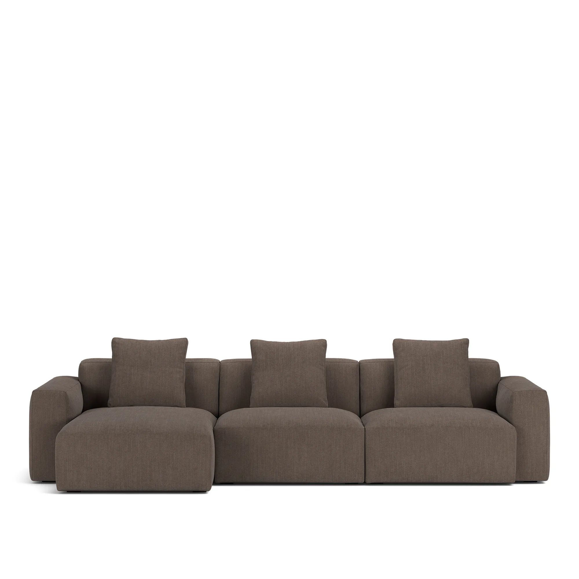 Brick 3-seters sofa sjeselong venstre - 10