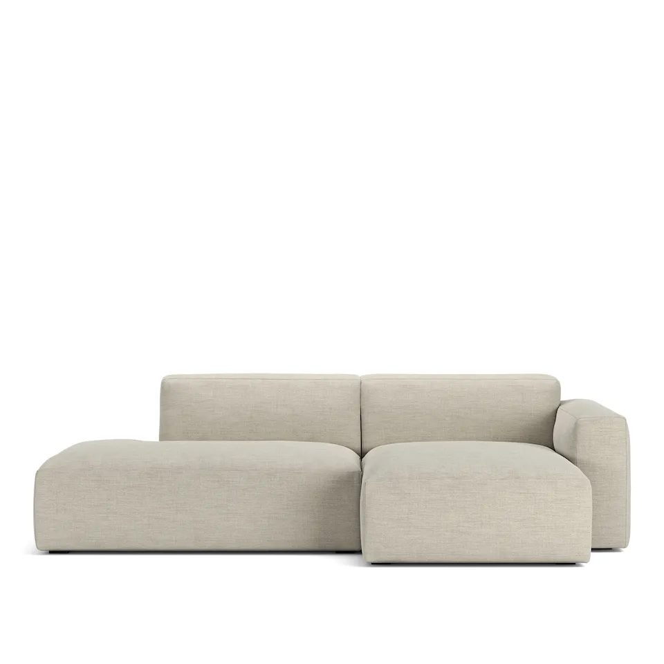 Brick 2-seters sofa sjeselong åpen ende venstre