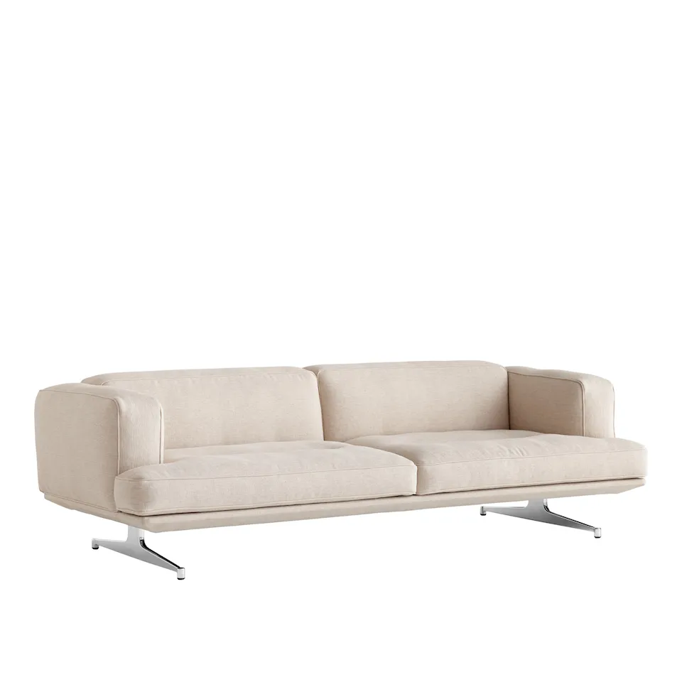 Inland AV23 3-seters sofa aluminium