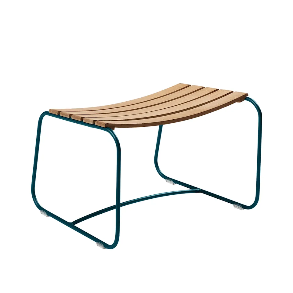 Surprising Teak Footrest Acapulco Blue 21