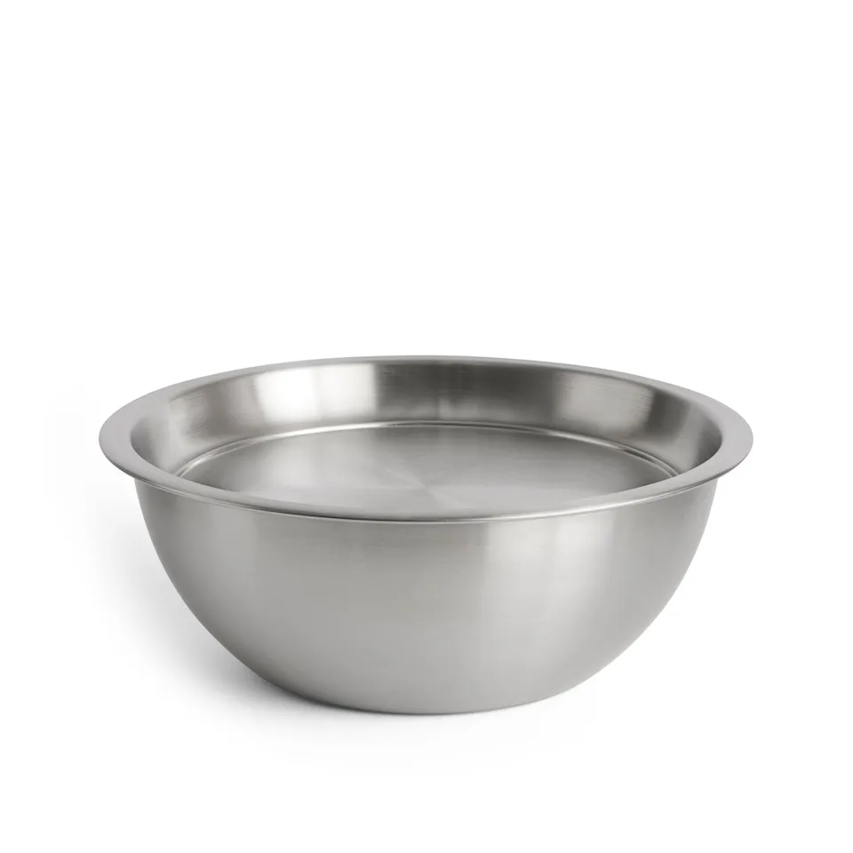 Outdoor Market Steel Bowl with Lid