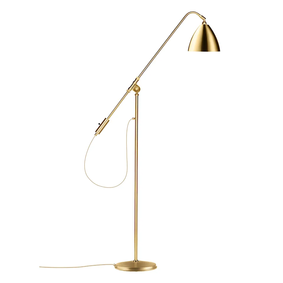 Bestlite BL4 gulvlampe messing