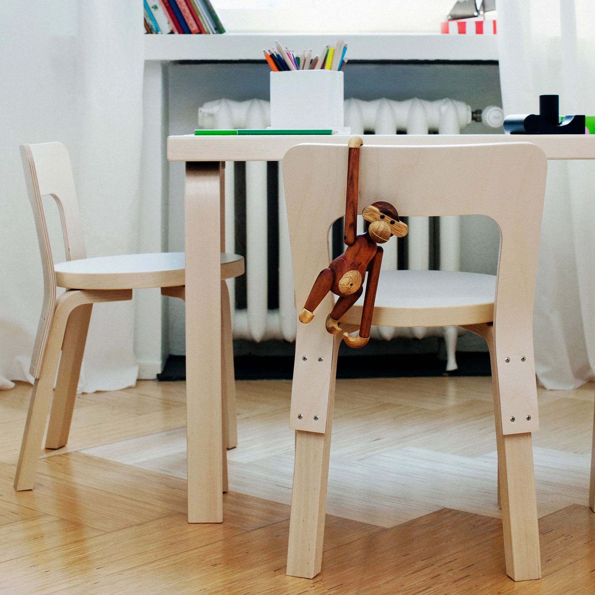 Aalto Children's Table Rectangular 81B bord - 4
