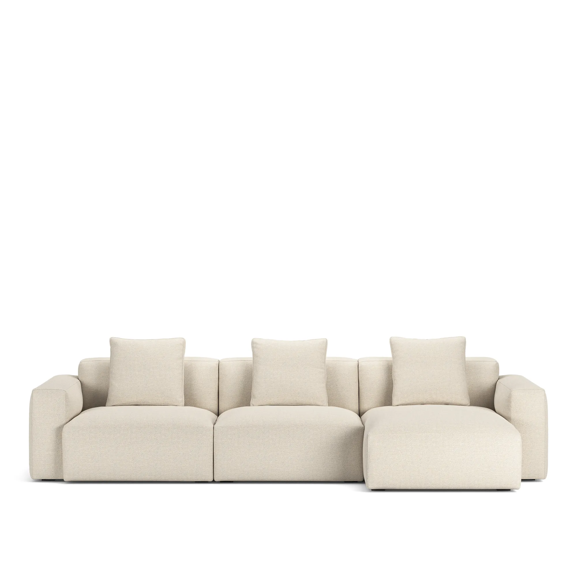 Brick 3-seters sofa sjeselong høyre - 10