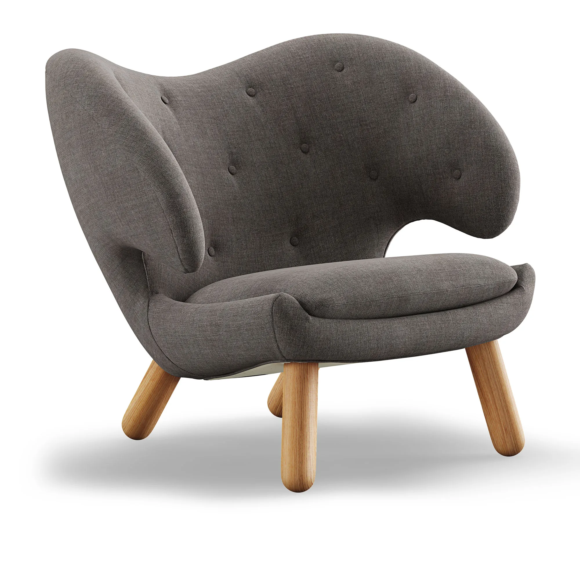 Pelican stol Dark oiled oak - 1