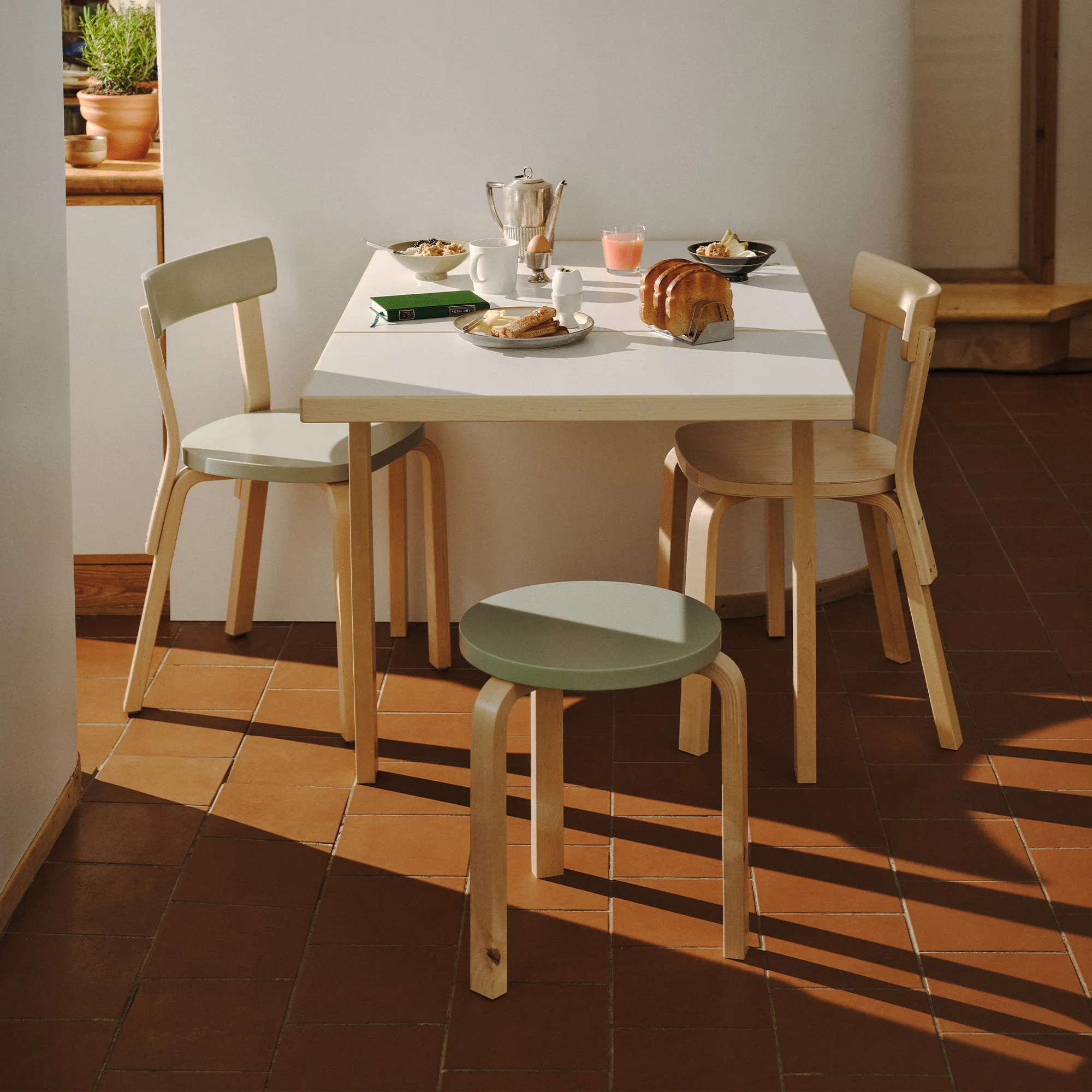 Aalto Table Square DL81C klaffebord - 3