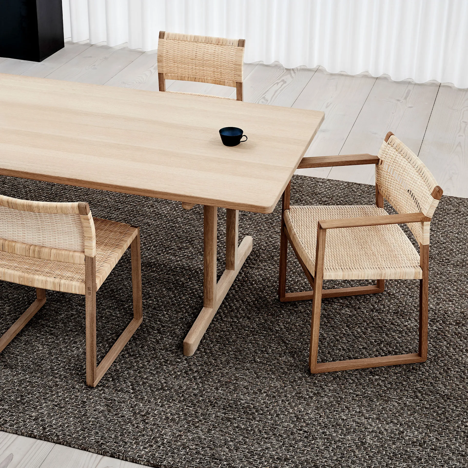 BM62 Armchair Cane Wicker - Fredericia Furniture - Børge Mogensen - NO GA